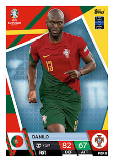 Danilo Portugal Topps Match Attax EURO 2024 #POR8